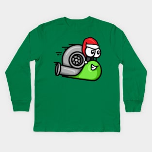 Turbo Snail - Dasher Kids Long Sleeve T-Shirt